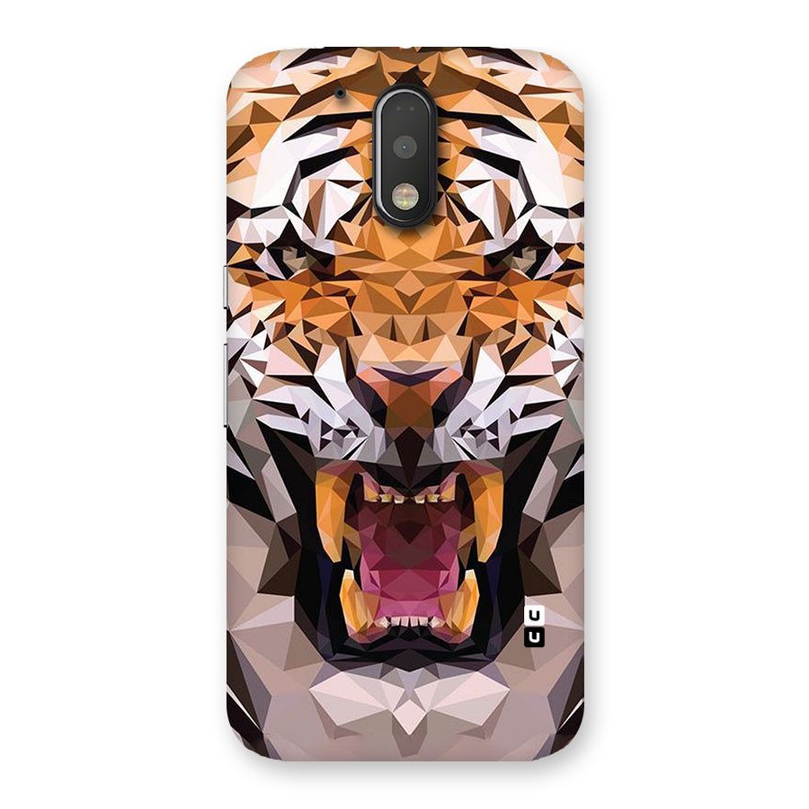 Tiger Abstract Art Back Case for Motorola Moto G4