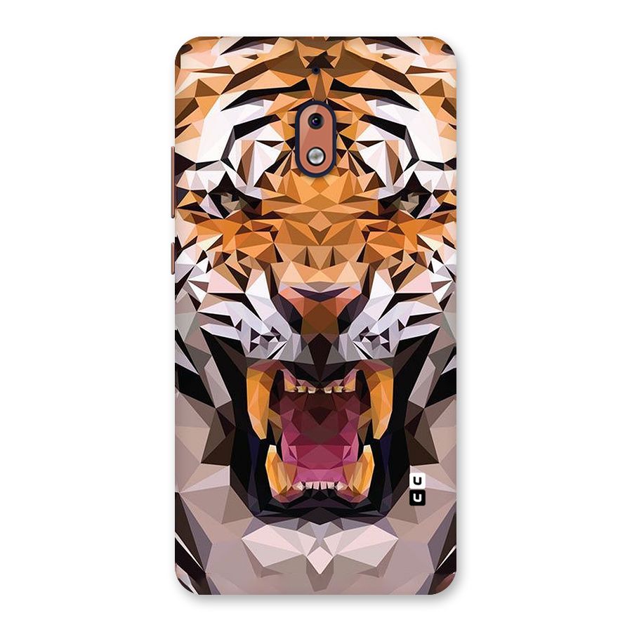 Tiger Abstract Art Back Case for Nokia 2.1