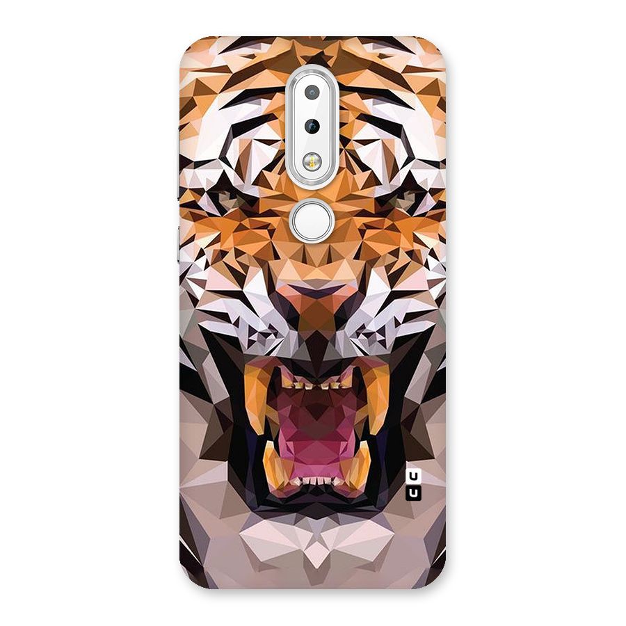 Tiger Abstract Art Back Case for Nokia 6.1 Plus