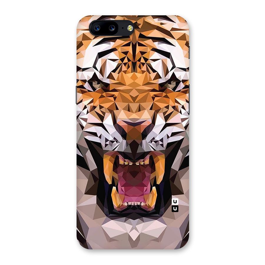 Tiger Abstract Art Back Case for OnePlus 5
