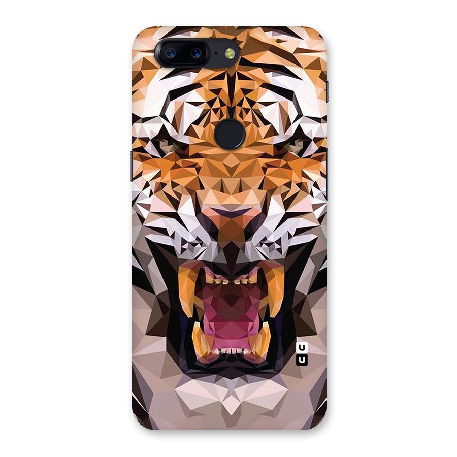 Tiger Abstract Art Back Case for OnePlus 5T