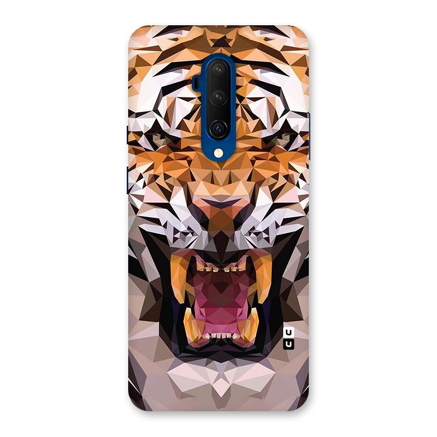 Tiger Abstract Art Back Case for OnePlus 7T Pro