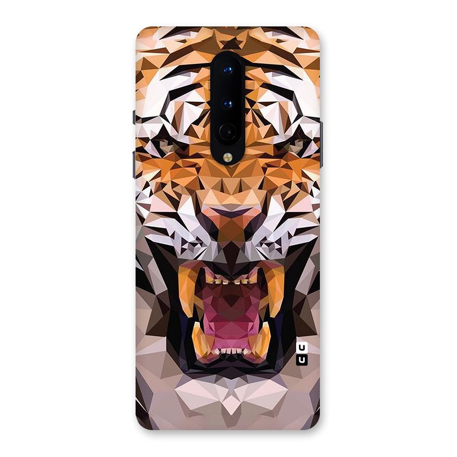 Tiger Abstract Art Back Case for OnePlus 8