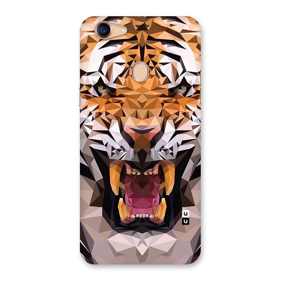 Tiger Abstract Art Back Case for Oppo F5 Youth