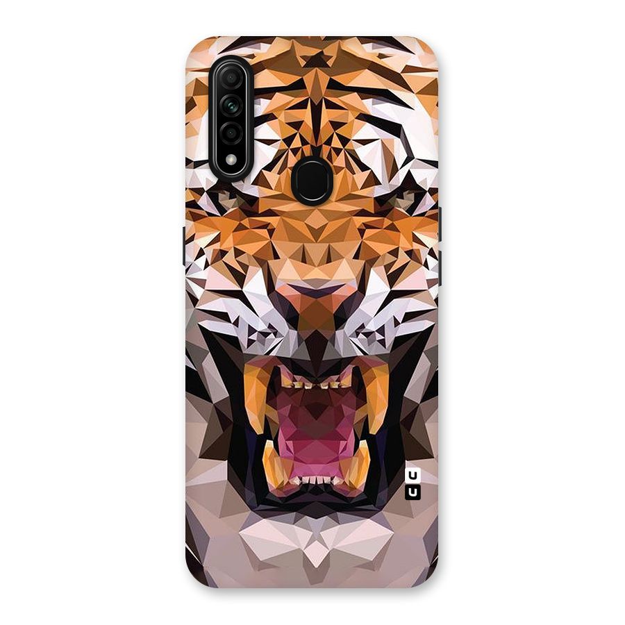 Tiger Abstract Art Back Case for Oppo A31