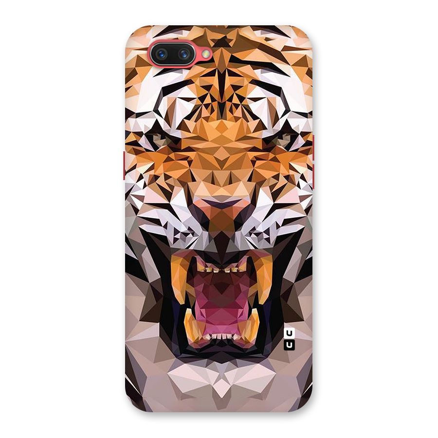 Tiger Abstract Art Back Case for Oppo A3s