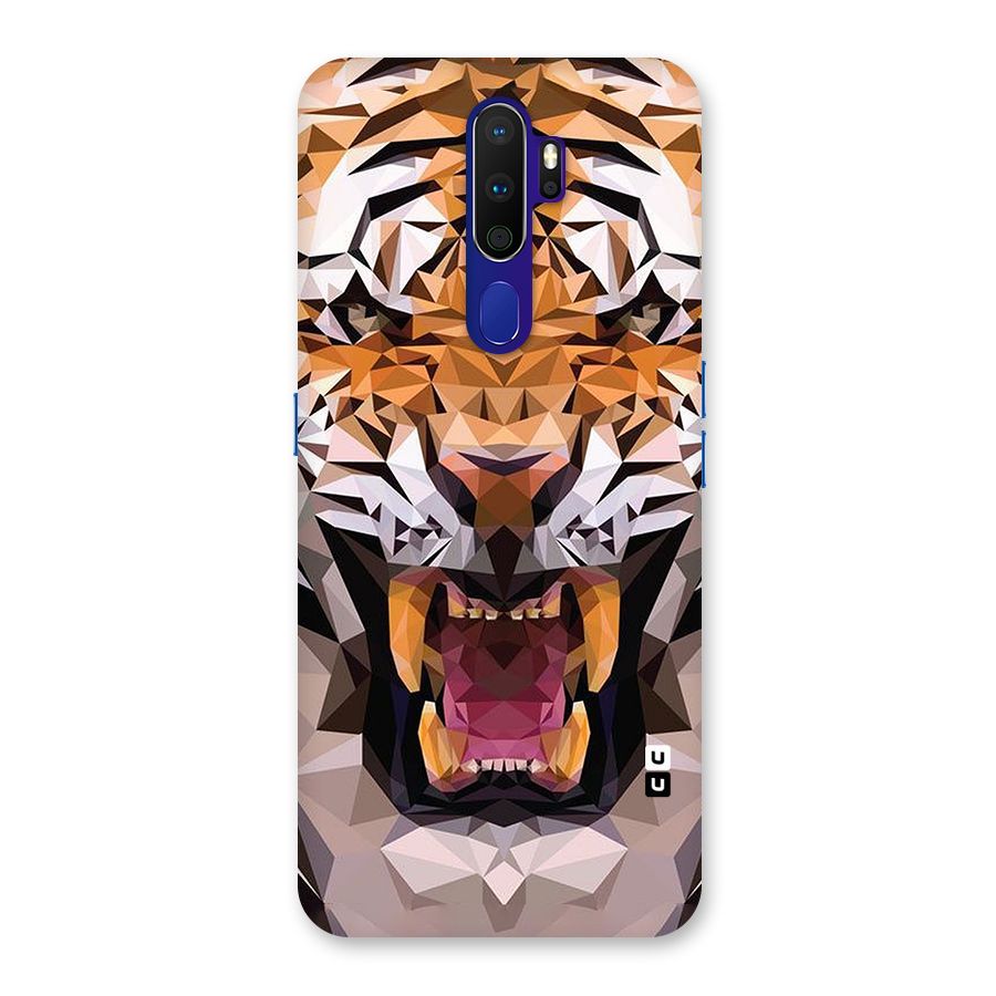 Tiger Abstract Art Back Case for Oppo A9 (2020)