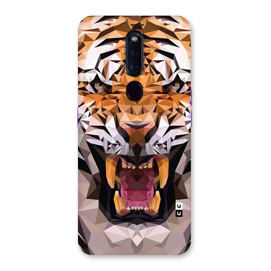 Tiger Abstract Art Back Case for Oppo F11 Pro