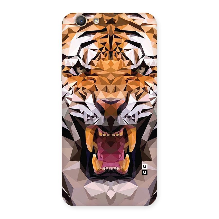 Tiger Abstract Art Back Case for Oppo F1s