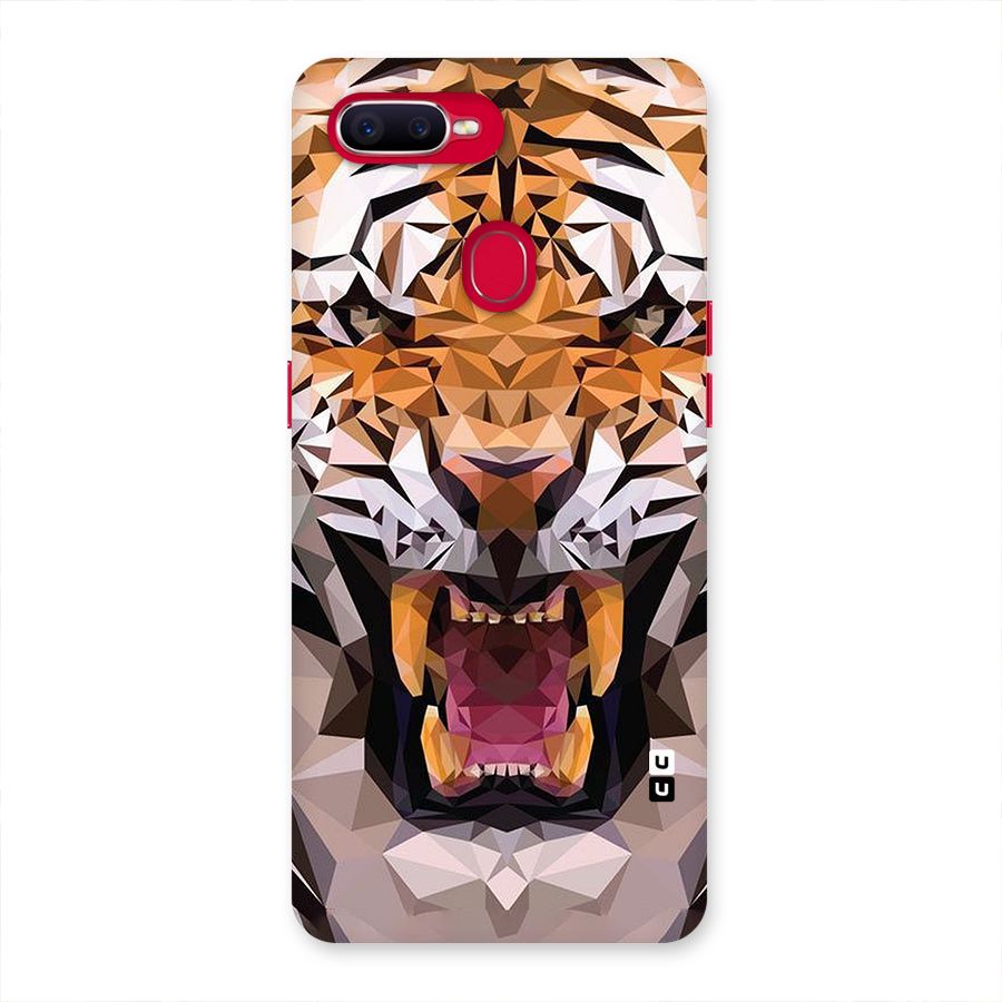 Tiger Abstract Art Back Case for Oppo F9 Pro