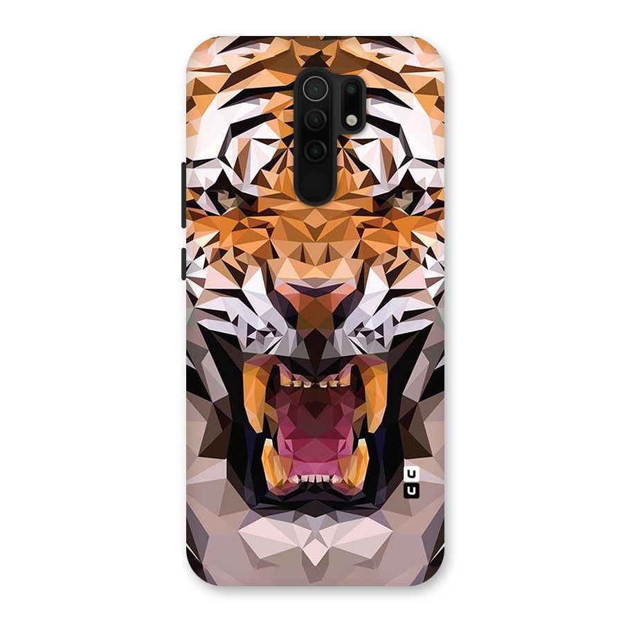 Tiger Abstract Art Back Case for Poco M2
