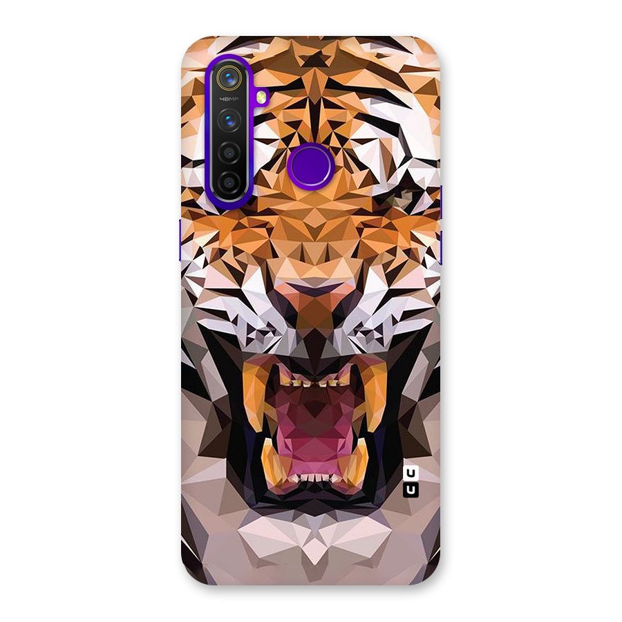 Tiger Abstract Art Back Case for Realme 5 Pro