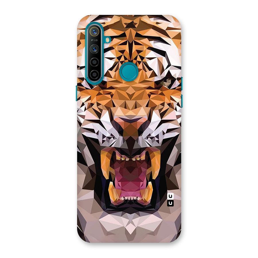 Tiger Abstract Art Back Case for Realme 5i
