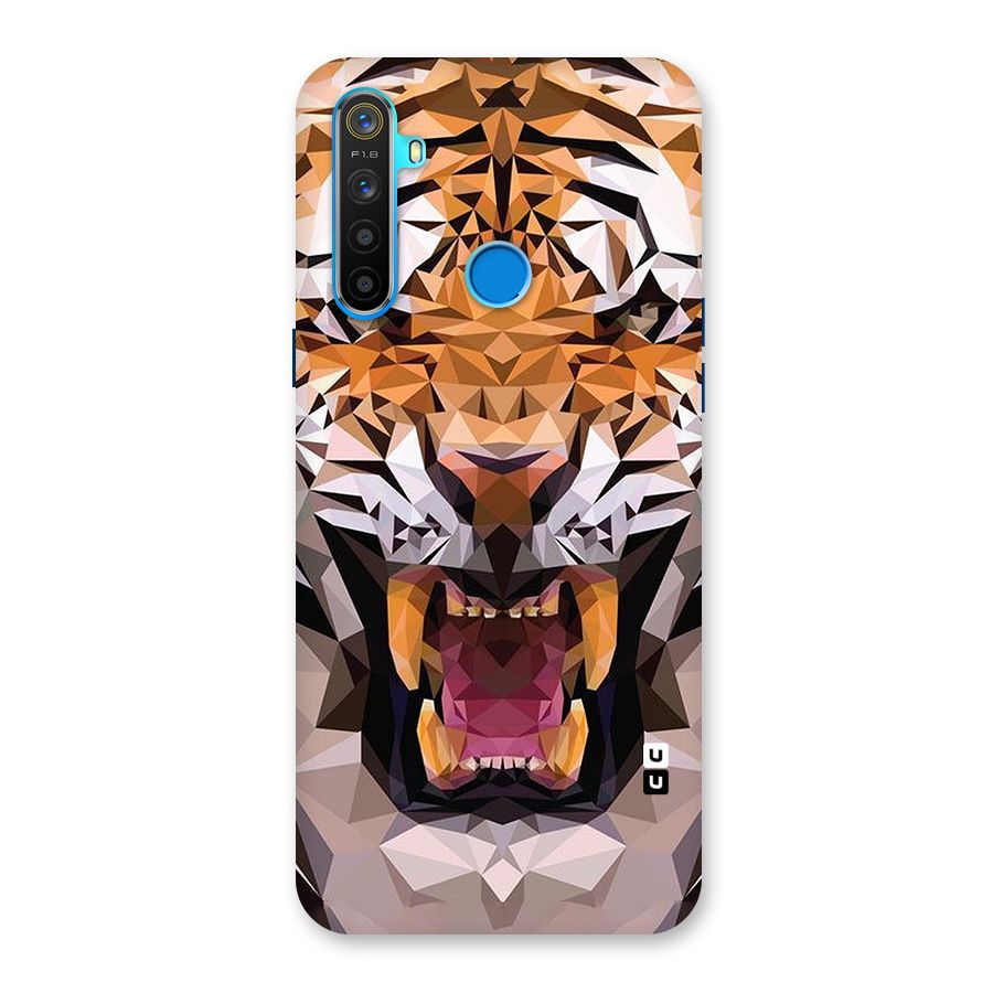 Tiger Abstract Art Back Case for Realme 5s