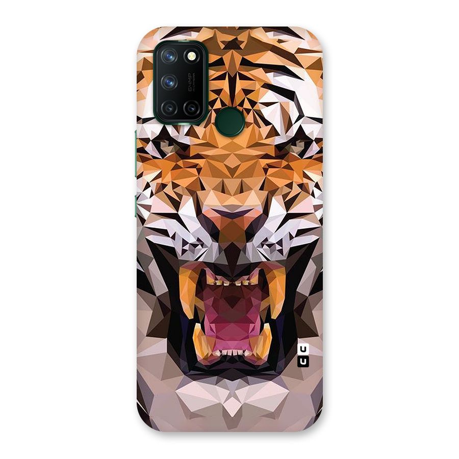 Tiger Abstract Art Back Case for Realme 7i