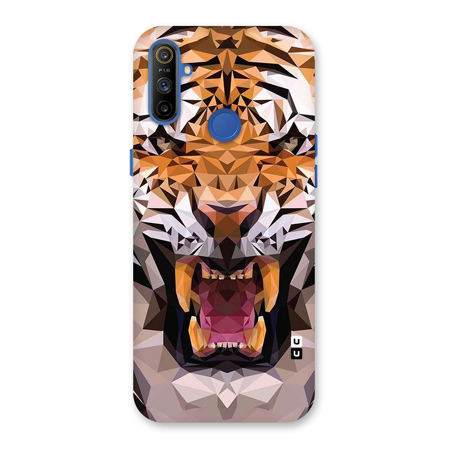 Tiger Abstract Art Back Case for Realme Narzo 10A