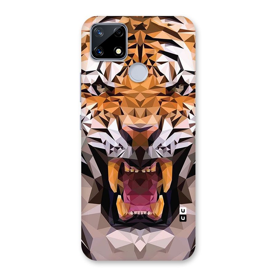 Tiger Abstract Art Back Case for Realme Narzo 20