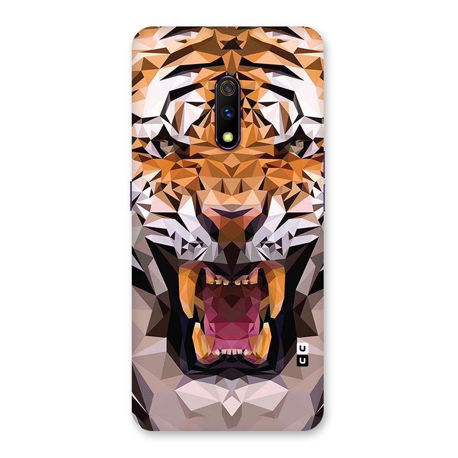 Tiger Abstract Art Back Case for Realme X