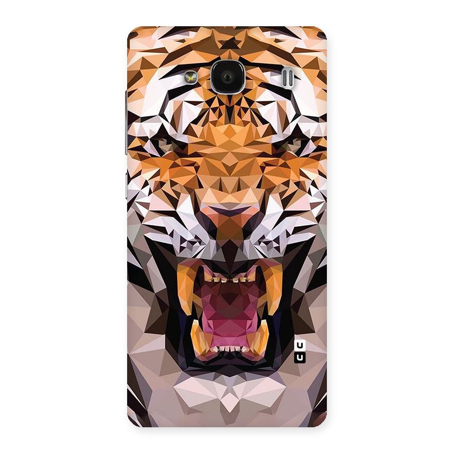 Tiger Abstract Art Back Case for Redmi 2