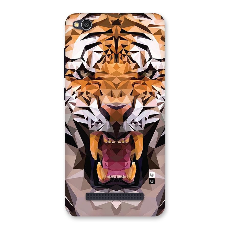 Tiger Abstract Art Back Case for Redmi 4A