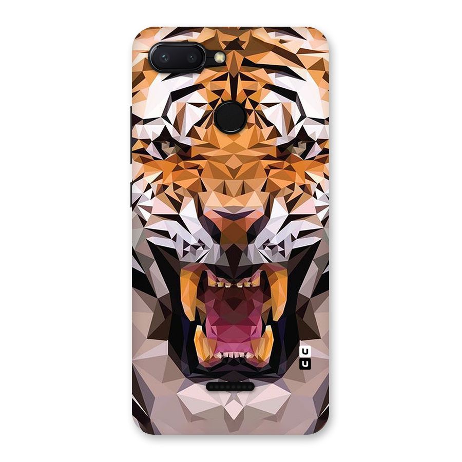 Tiger Abstract Art Back Case for Redmi 6