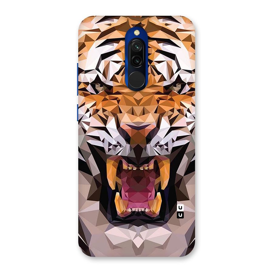 Tiger Abstract Art Back Case for Redmi 8