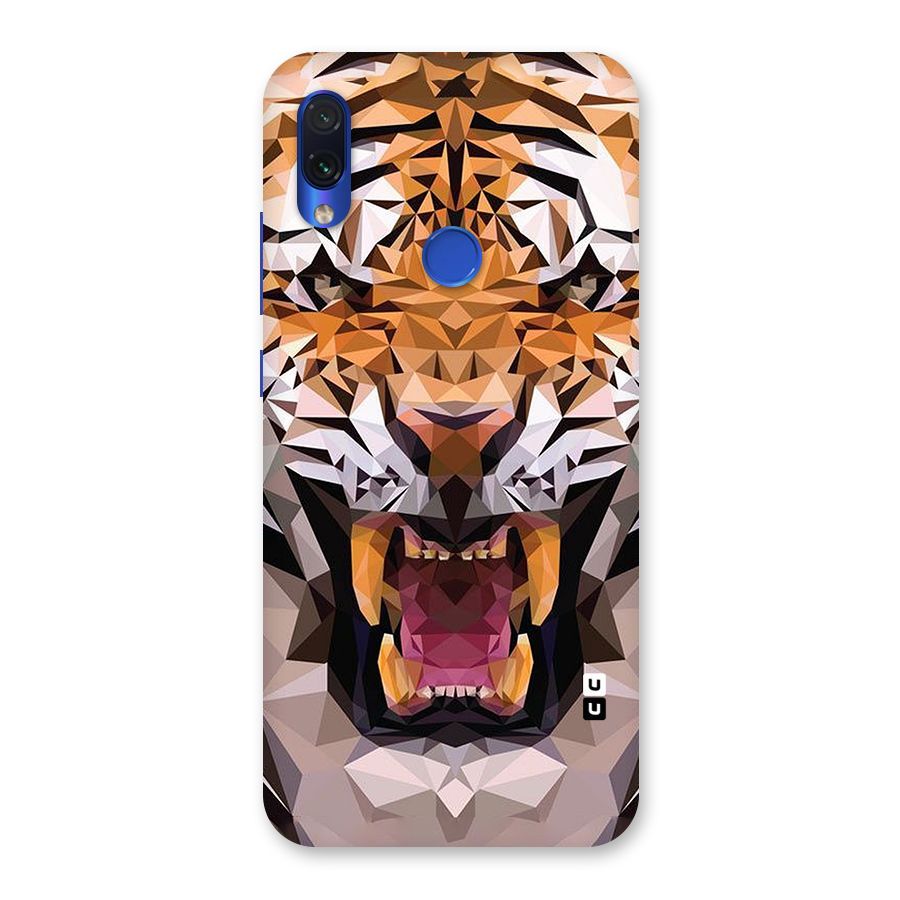 Tiger Abstract Art Back Case for Redmi Note 7