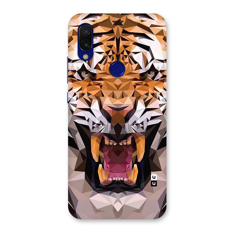 Tiger Abstract Art Back Case for Redmi Y3