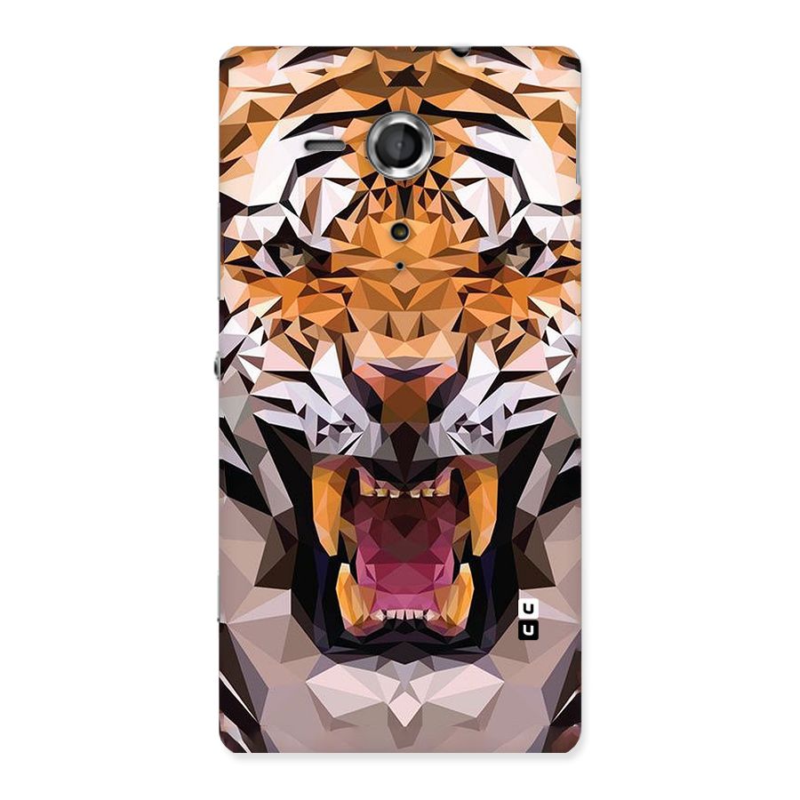 Tiger Abstract Art Back Case for Sony Xperia SP