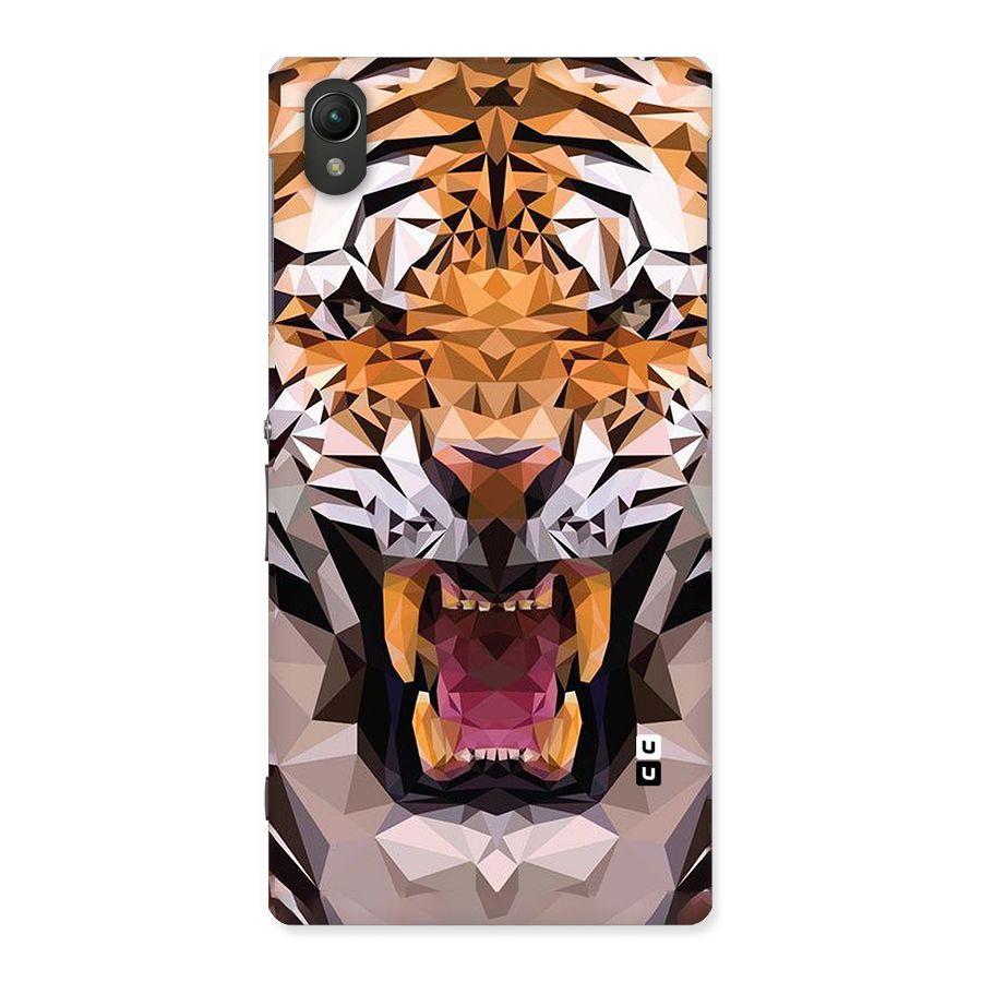 Tiger Abstract Art Back Case for Sony Xperia Z1