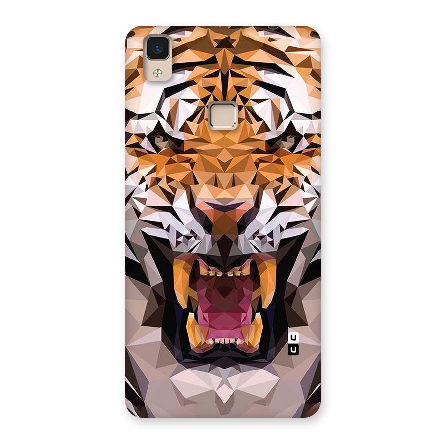 Tiger Abstract Art Back Case for V3 Max