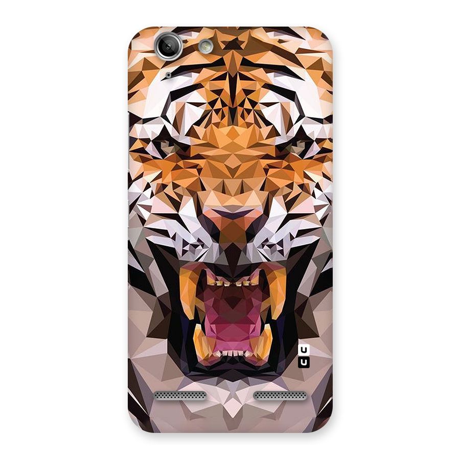 Tiger Abstract Art Back Case for Vibe K5