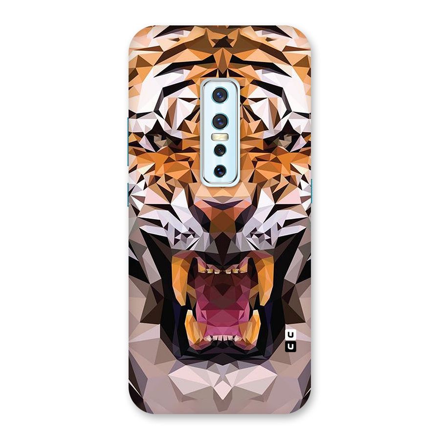 Tiger Abstract Art Back Case for Vivo V17 Pro
