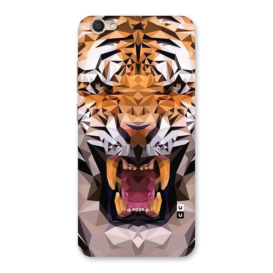 Tiger Abstract Art Back Case for Vivo V5