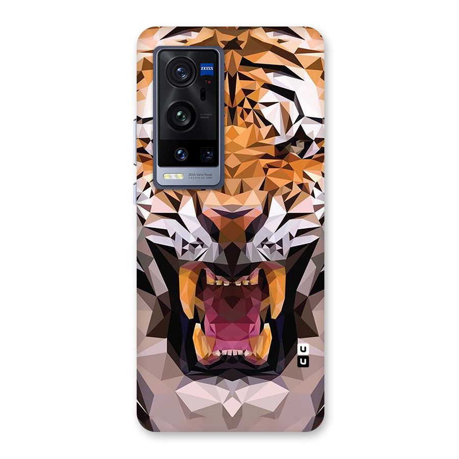 Tiger Abstract Art Back Case for Vivo X60 Pro Plus