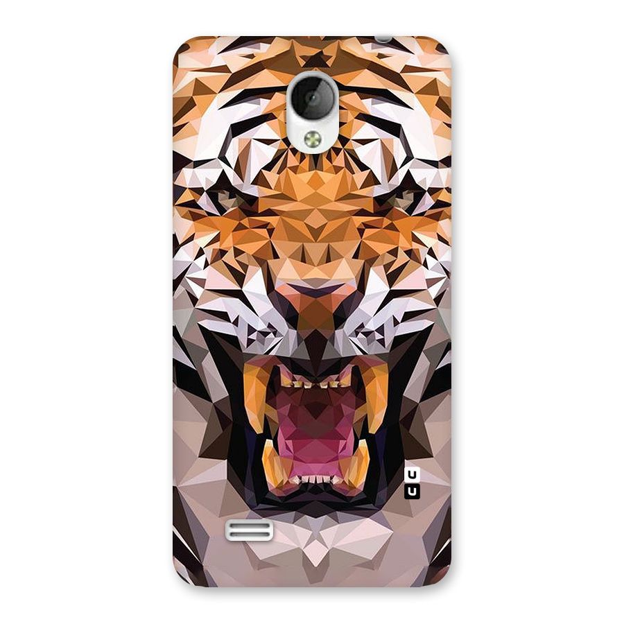 Tiger Abstract Art Back Case for Vivo Y21