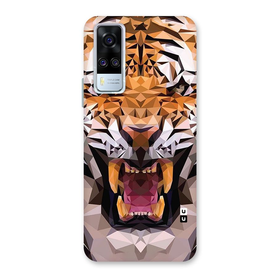 Tiger Abstract Art Back Case for Vivo Y31