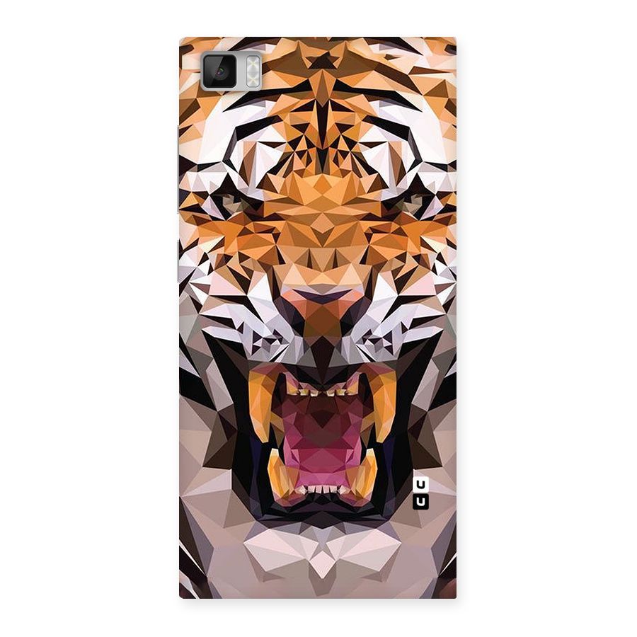Tiger Abstract Art Back Case for Xiaomi Mi3