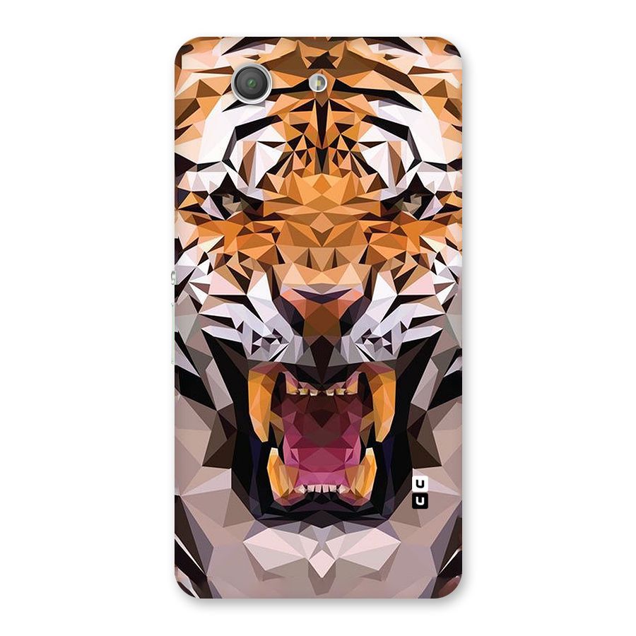 Tiger Abstract Art Back Case for Xperia Z3 Compact