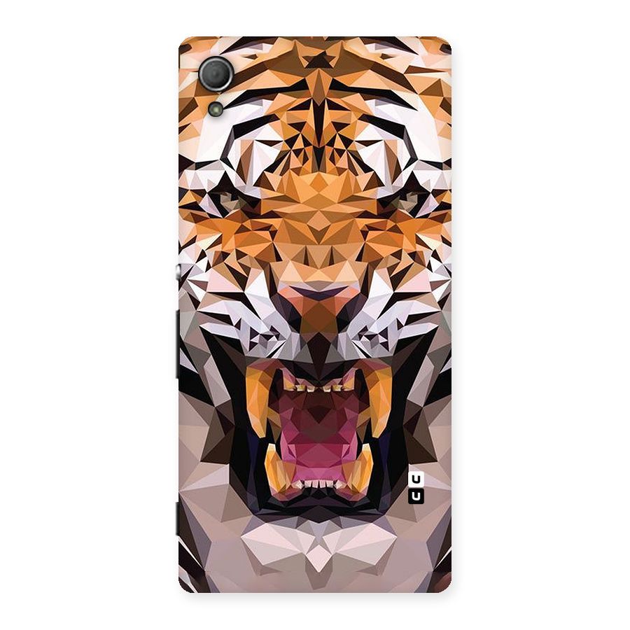 Tiger Abstract Art Back Case for Xperia Z3 Plus