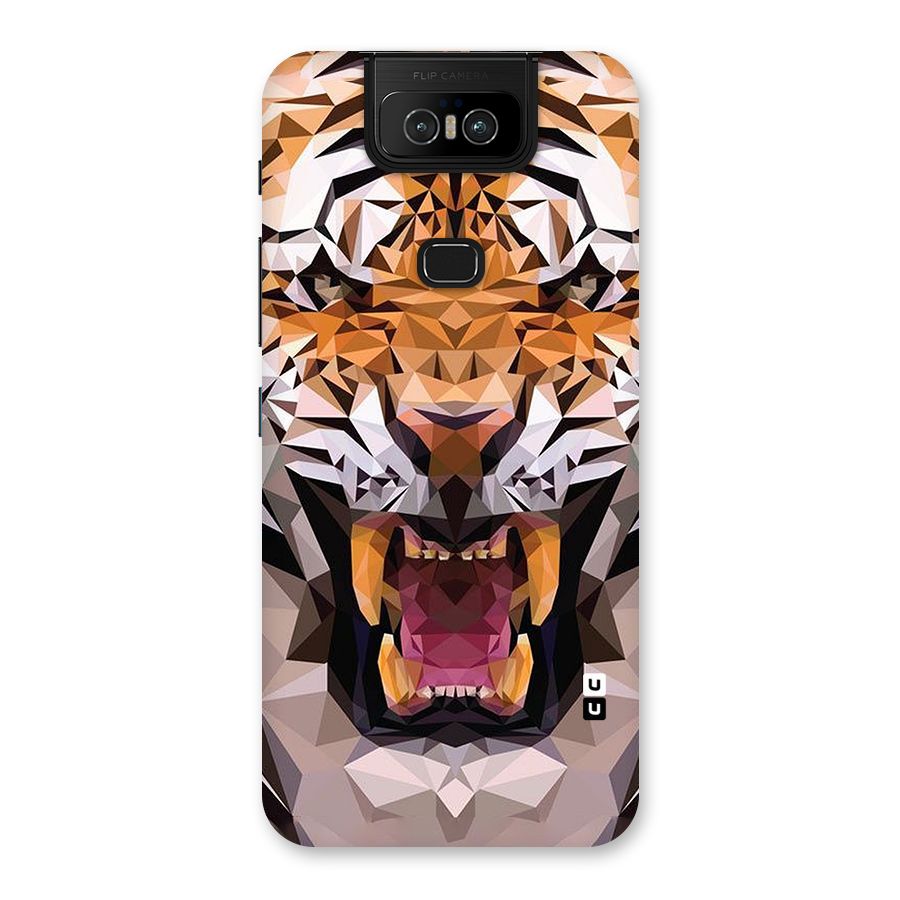 Tiger Abstract Art Back Case for Zenfone 6z