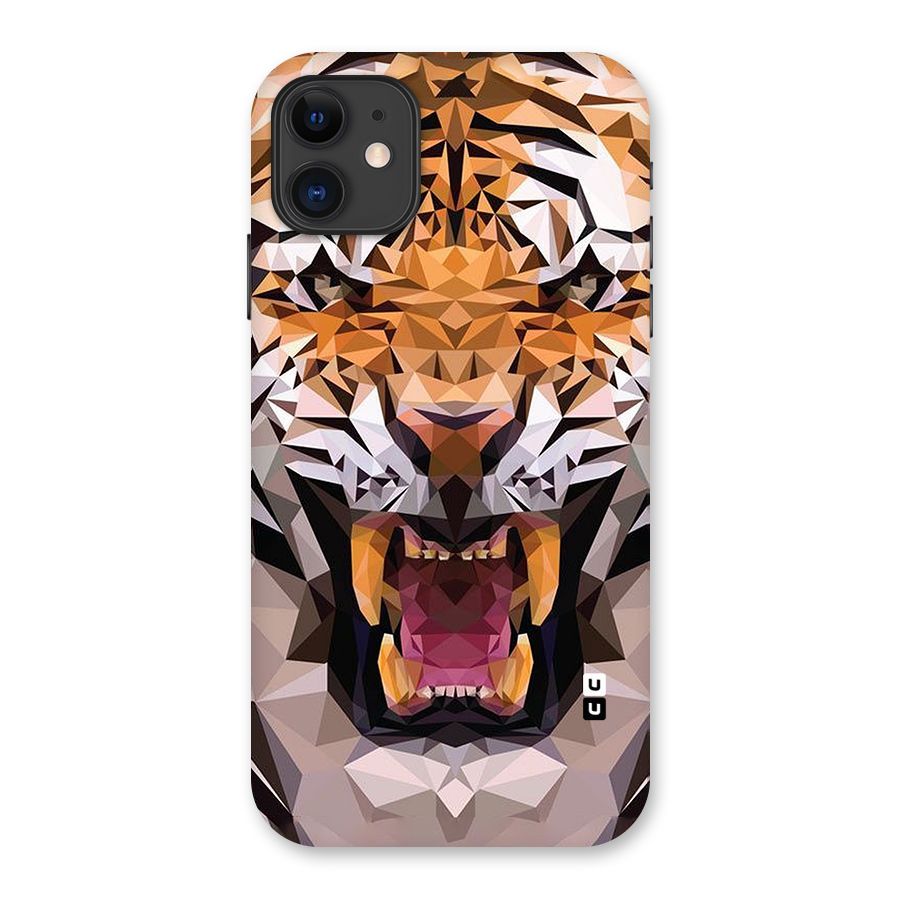 Tiger Abstract Art Back Case for iPhone 11