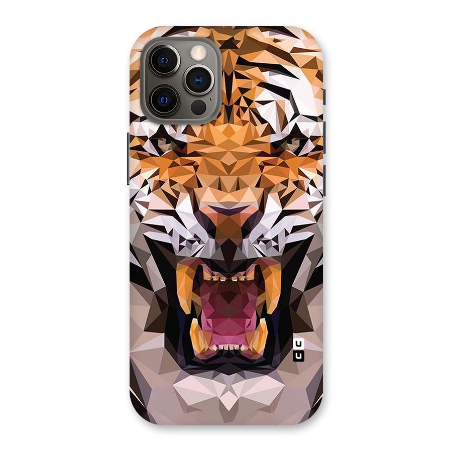 Tiger Abstract Art Back Case for iPhone 12 Pro