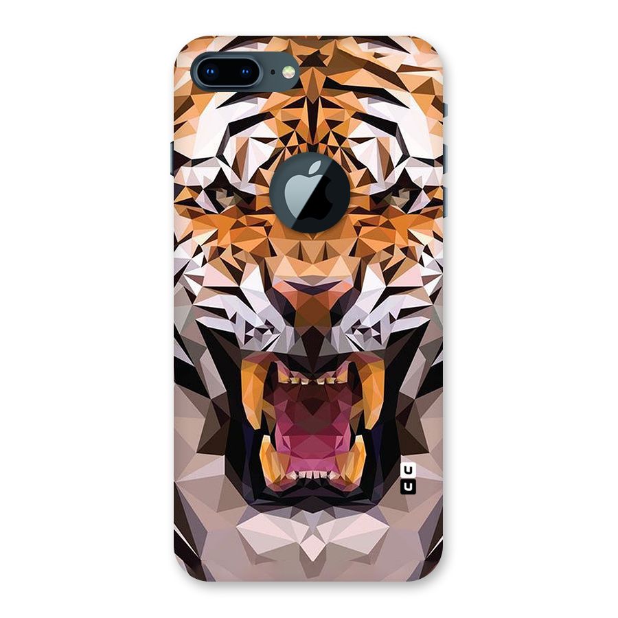 Tiger Abstract Art Back Case for iPhone 7 Plus Logo Cut