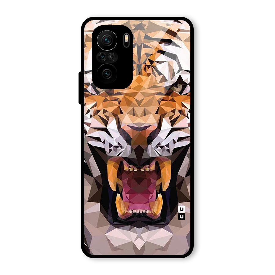 Tiger Abstract Art Glass Back Case for Mi 11X Pro