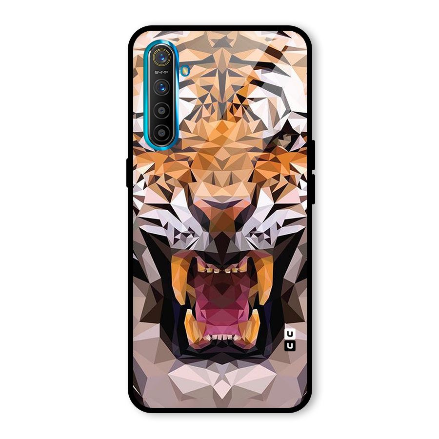 Tiger Abstract Art Glass Back Case for Realme X2