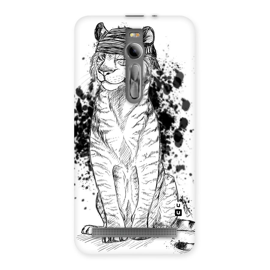 Tiger Wink Back Case for Asus Zenfone 2