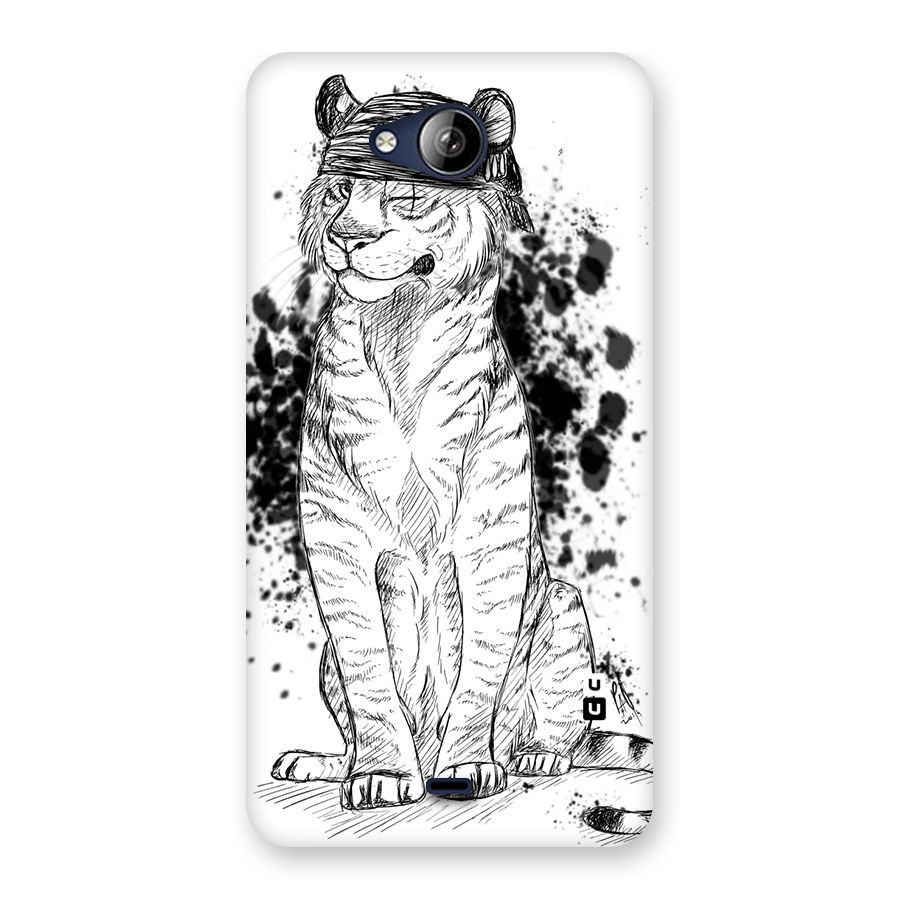 Tiger Wink Back Case for Canvas Play Q355