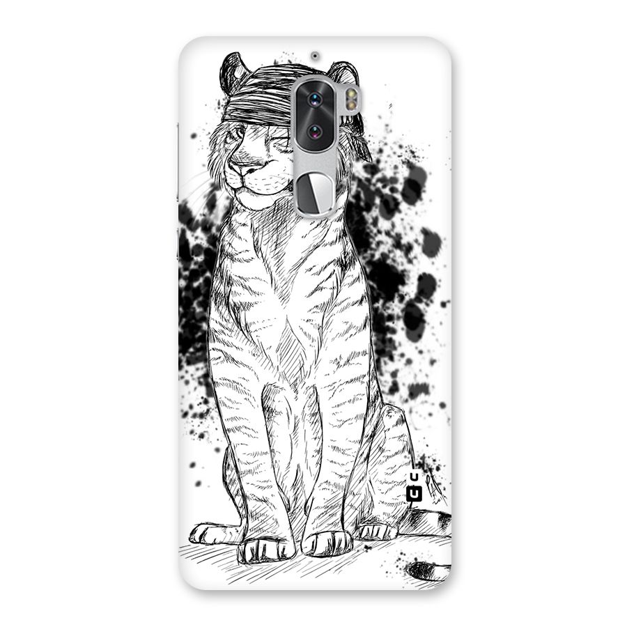 Tiger Wink Back Case for Coolpad Cool 1