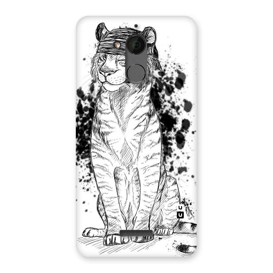 Tiger Wink Back Case for Coolpad Note 5